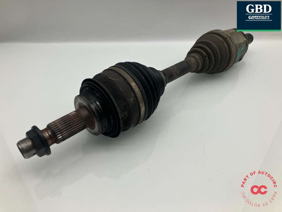 Drivaksel høyre foran, diesel/automat til Toyota Land Cruiser 120, 2002-2009  (4343060062)