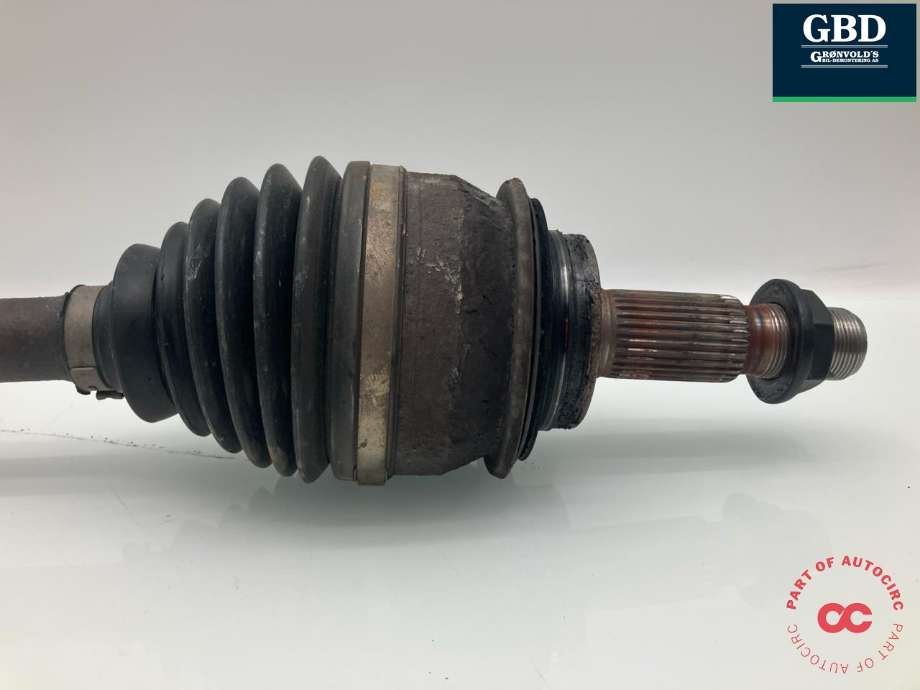Drivaksel høyre foran, diesel/automat til Toyota Land Cruiser 120 2002-2009 (4343060062|4343060060|)