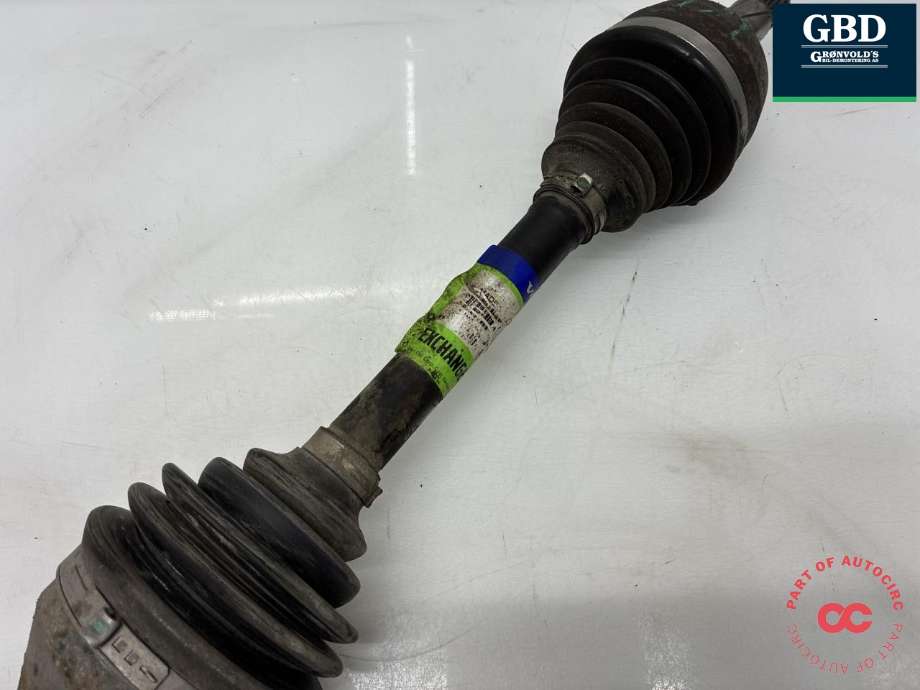 Drivaksel venstre foran, diesel/manuell til Volvo V70 2007-2013 (Type III, Fase 1) (36011285|)
