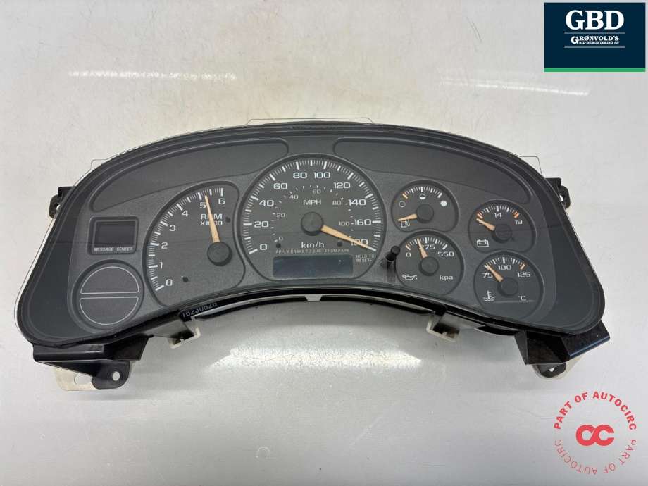 Instrumentpanel til Chevrolet Silverado 2002-2006 (16230512|)
