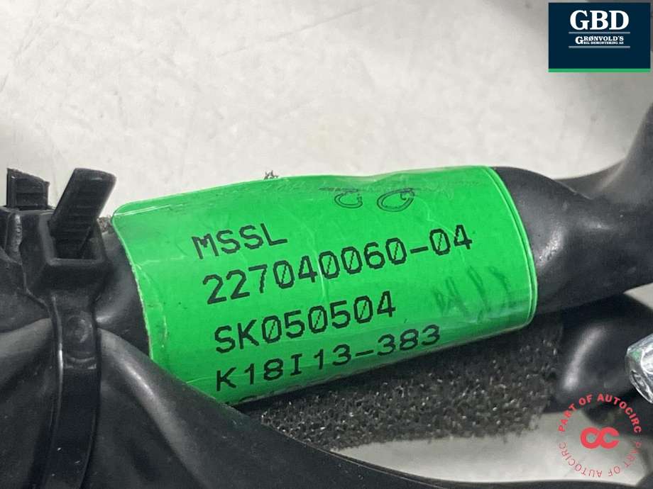 Speil høyre til Nissan Leaf 2018-->> (Type II)  (963015SH4E|963015SH1E|227040060-04| SK050504)