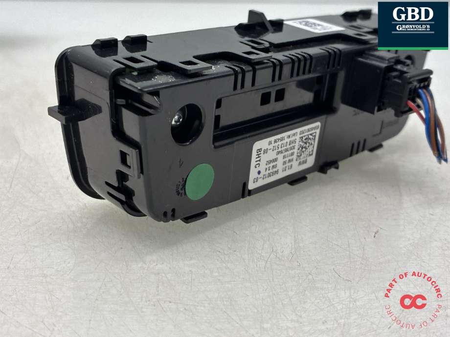 Varmeapparat betjening bak til BMW 3-Serie 2018-->> (G20) (G20) (61 31 5 A3B BF4|61 31 9 493 012|5HB 013 512-08)