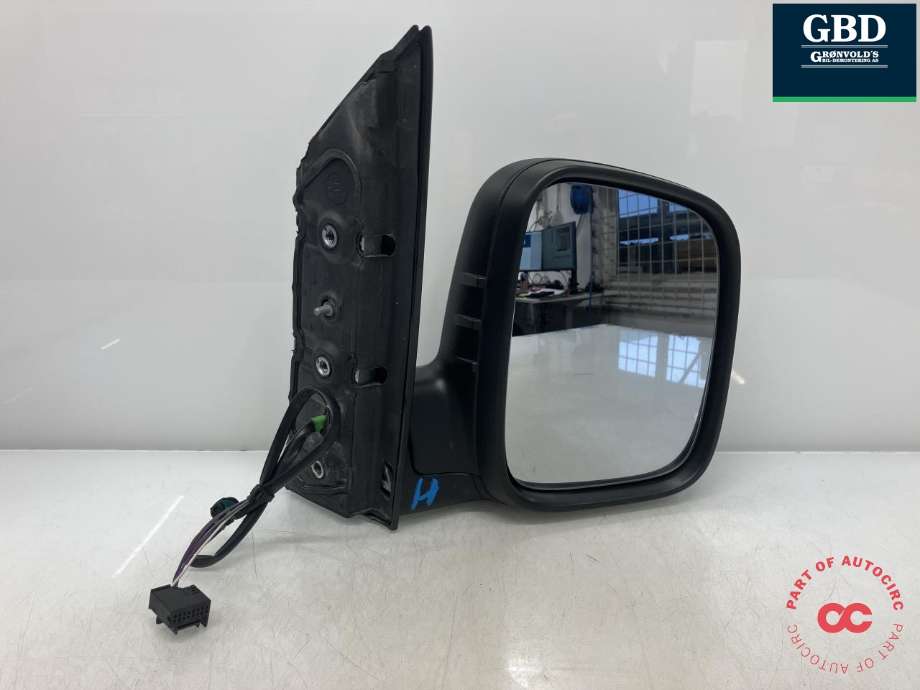 Speil høyre til VW Caddy 2010-2015 (Type III, Fase 2) (2K5 857 508 AE|)