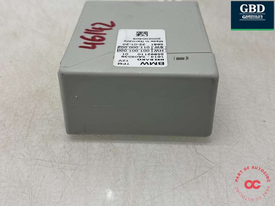 Styreenhet drivstoffpumpe til BMW 3-Serie 2018-->> (G20) (G20) (16 14 5 A08 539|1614-5A08539|55892110)