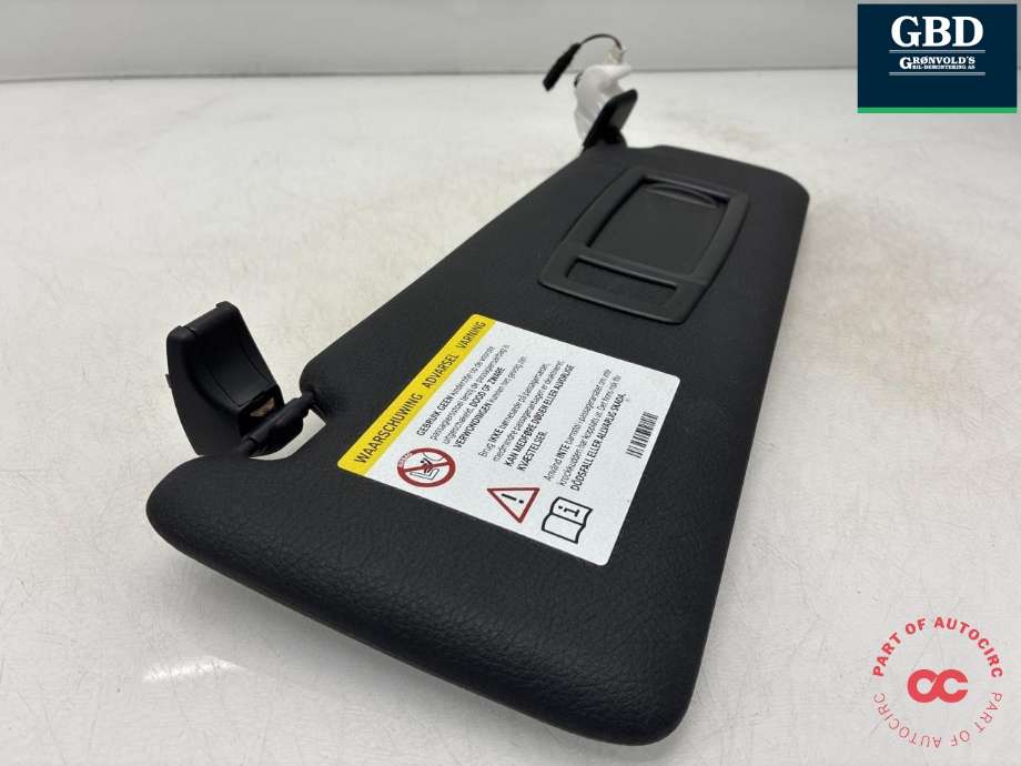 Solskjerm høyre til BMW 3-Serie 2012-2018 (F30/F31/F34) (F30/F31/F34) (NO PART ID|)