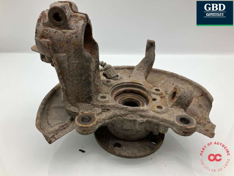 Hjulspindel høyre foran til VW Caddy 2004-2010 (Type III, Fase 1) (1K0 407 256 AA|)