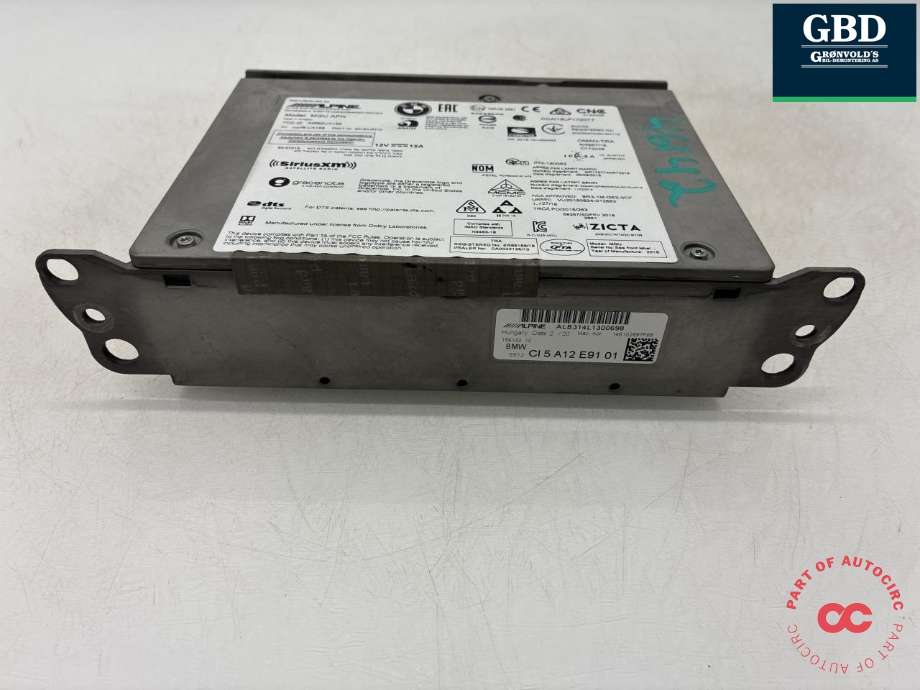 Bilstereo navigasjon til BMW 3-Serie 2018-->> (G20) (G20) (65 12 5 A36 370|65 12 5 A33 9C1|A269ZUA158)