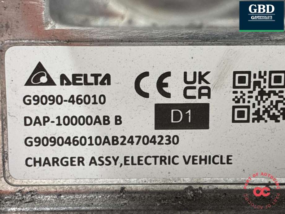 Batterilader (OBC - On Board Charger) til Toyota bZ4X 2022-->> (G909046010|)