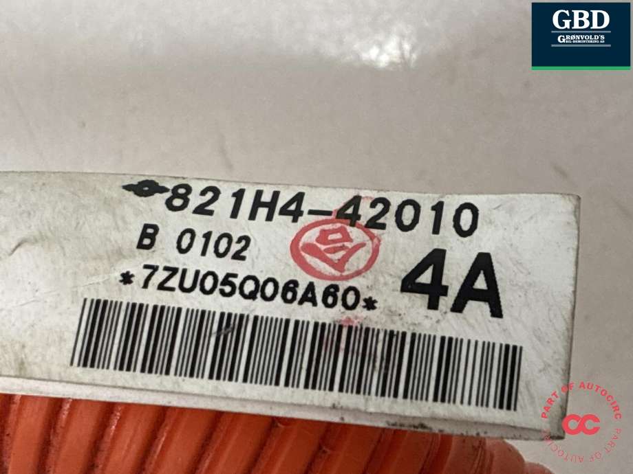 Kabel høy volt (HV) elbil til Toyota bZ4X 2022-->>  (821H442010|)