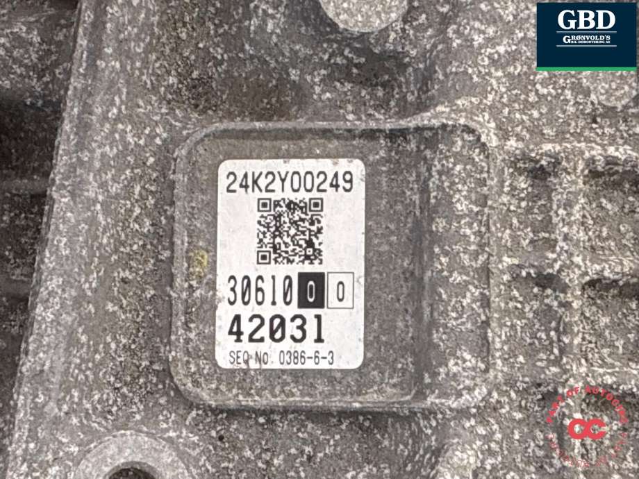 Motor elbil bak til Toyota bZ4X 2022-->> (3061049005|3061042031|)