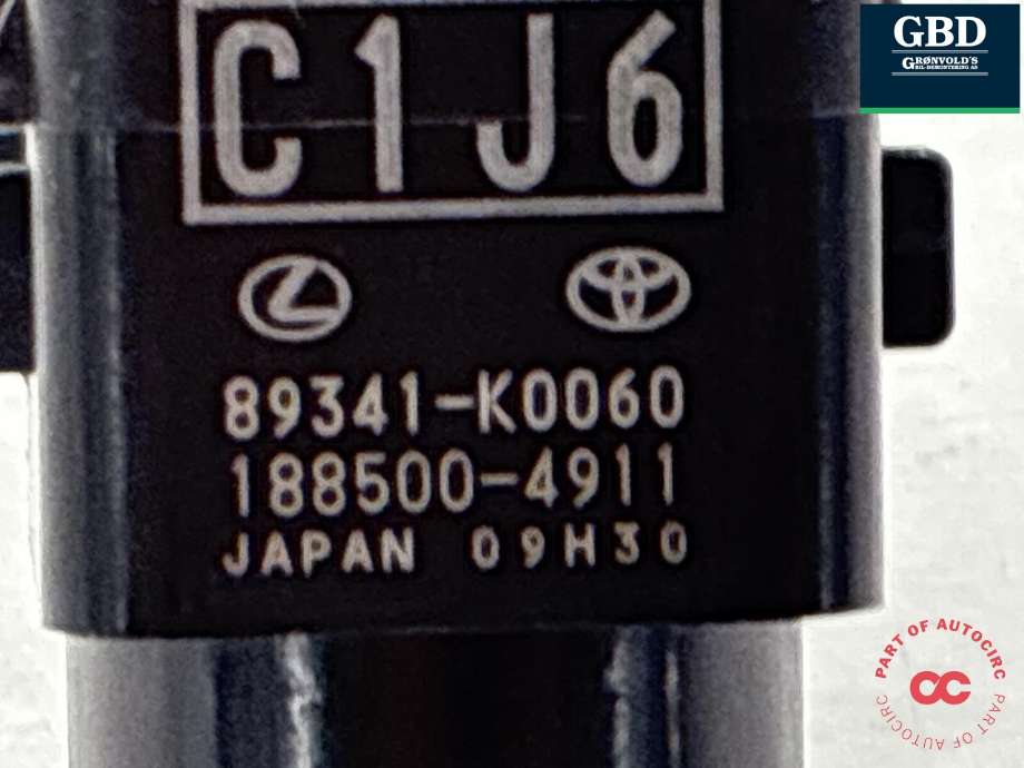 Parkeringssensor bak til Toyota bZ4X 2022-->>  (8934842140B0|89341-K0060|)