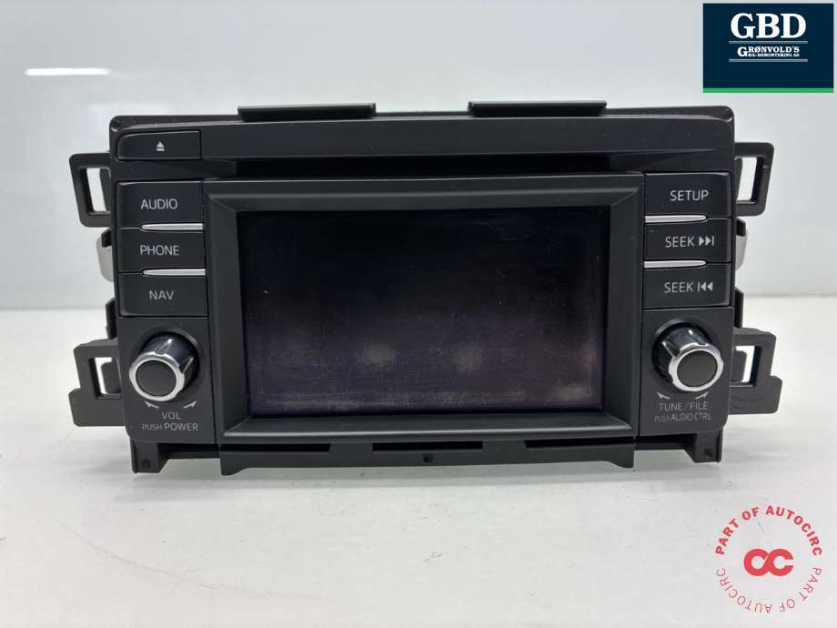 Bilstereo til Mazda CX-5, 2012-2017 (Type I) (GHP966DV0A)