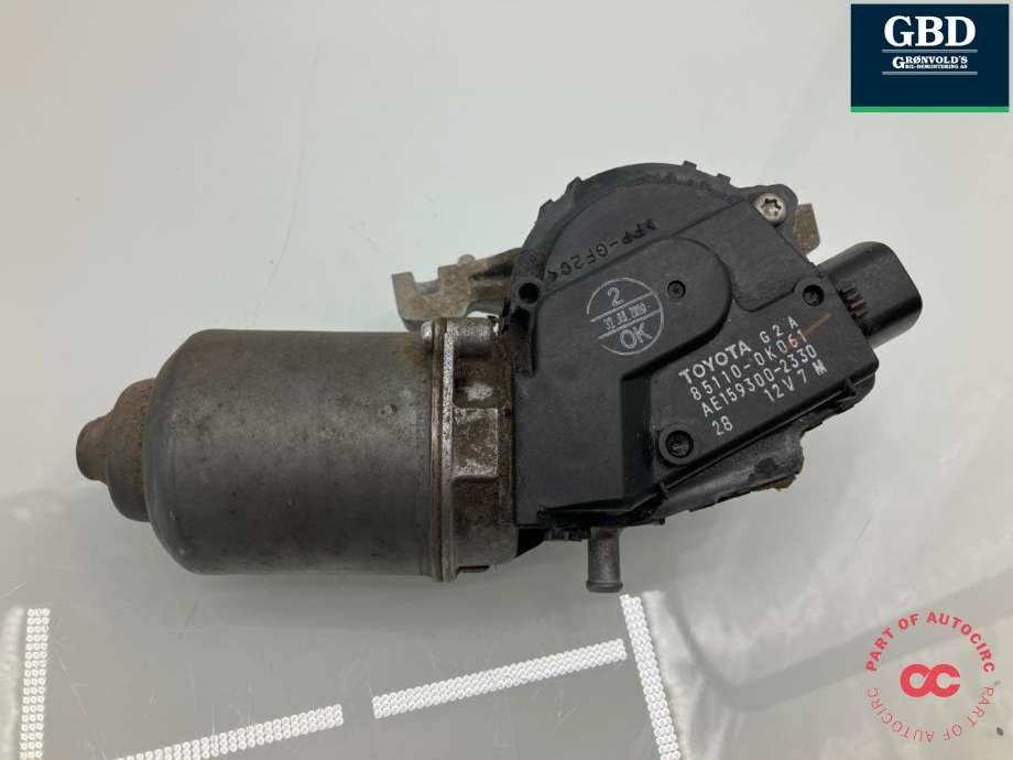 Viskermotor frontrute til Toyota Hilux 2006-2011  (851100K061|85110-0K061|)