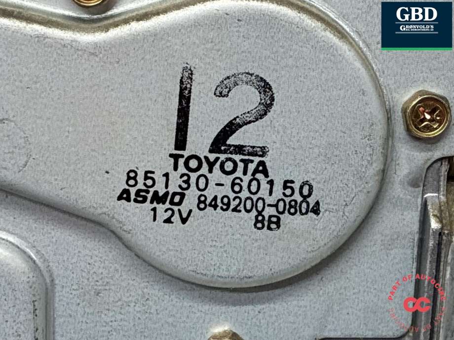 Viskermotor bakrute til Toyota Land Cruiser 90 1996-2002  (8513060150|)