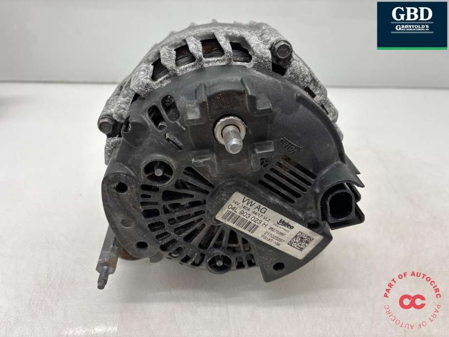 Dynamo diesel til VW Tiguan 2016-2020 (Type II, Fase 1)  (04L 903 021 K|04L 903 023 H | 04L 903 021 K  | 04L 903 023 HX 04L 903 021 KX||04L 903 023 J  |04L 903 021 J  |04L 903 023 JX | 04L 903 021 JX)