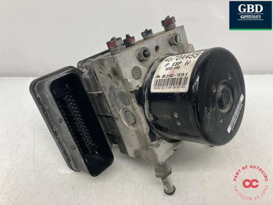 ABS sentral til Mitsubishi Outlander 2010-2012 (Type II, Fase 2) (ATE|4670A456|4670A455|06.2102-1516.4)