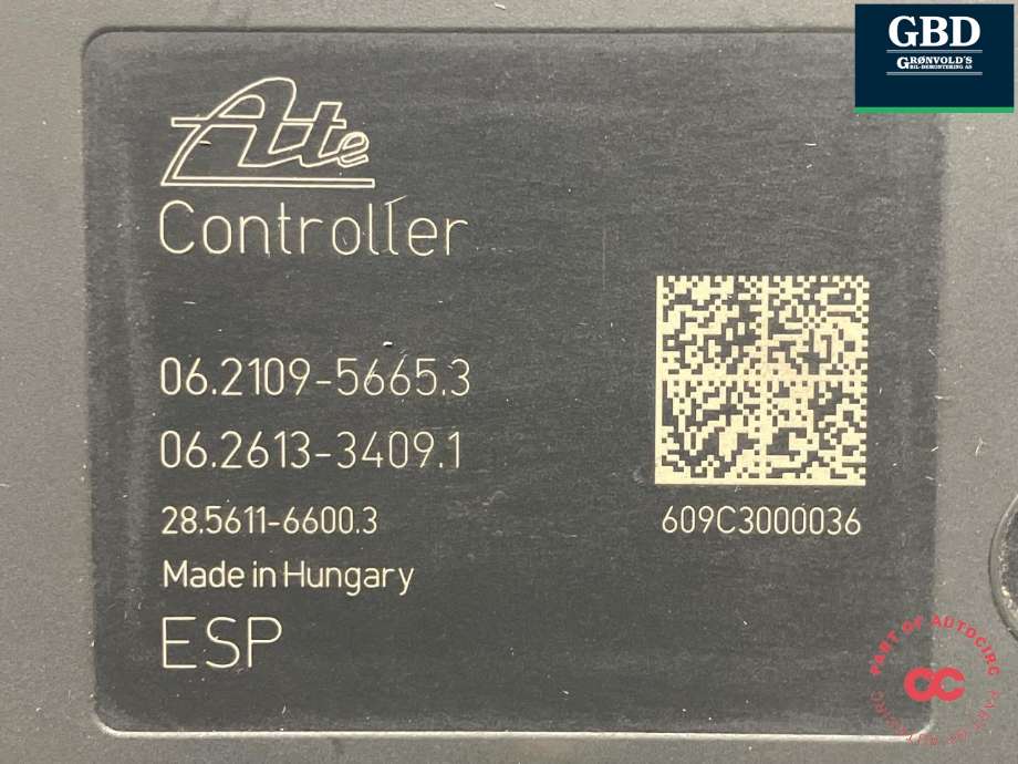 ABS sentral til Mitsubishi Outlander 2010-2012 (Type II, Fase 2) (ATE|4670A456|4670A455|06.2102-1516.4)