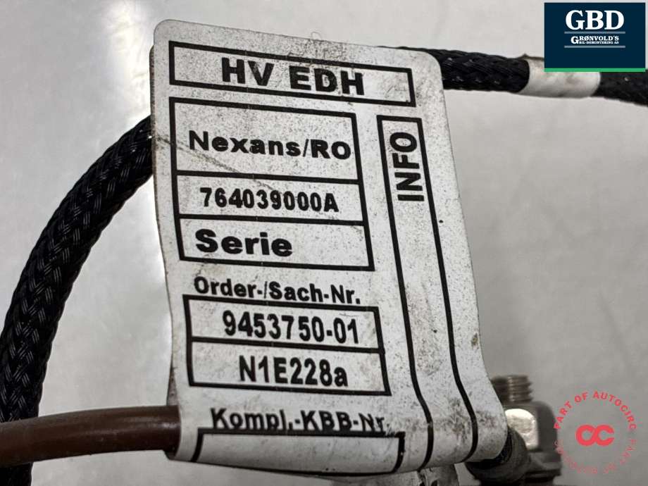 Motorvarmer elektrisk til BMW 3-Serie 2018-->> (G20) (G20) (64 12 5 A66 1F9|64 12 9 873 688|010000875-SE01)