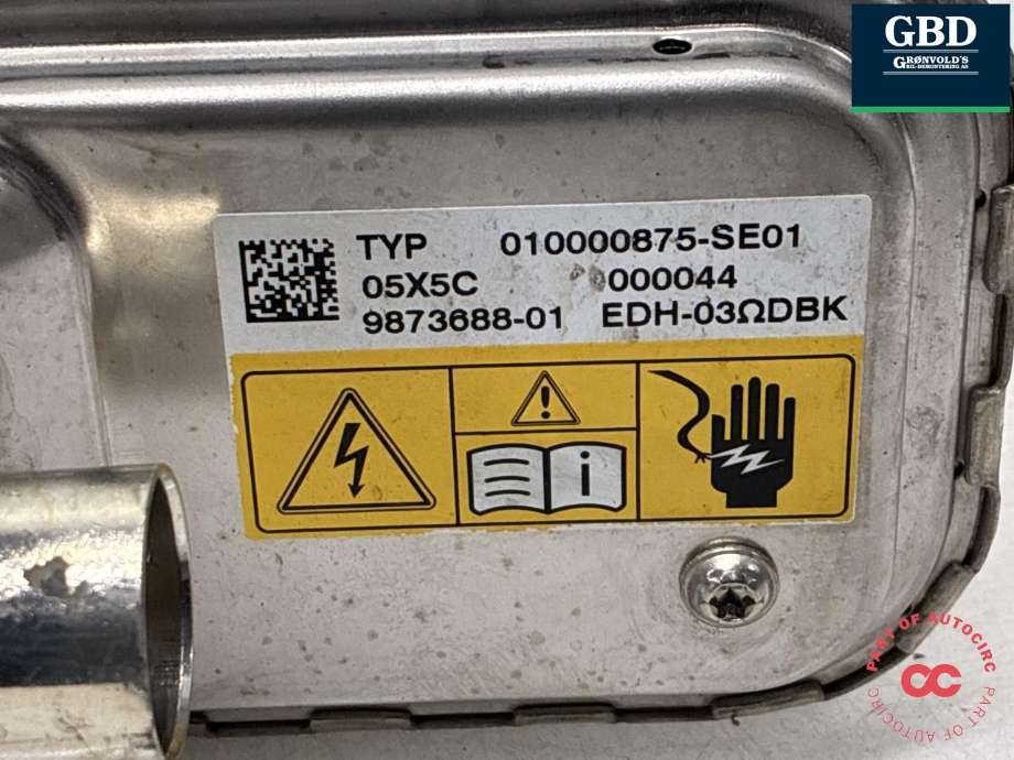 Motorvarmer elektrisk til BMW 3-Serie 2018-->> (G20) (G20) (64 12 5 A66 1F9|64 12 9 873 688|010000875-SE01)