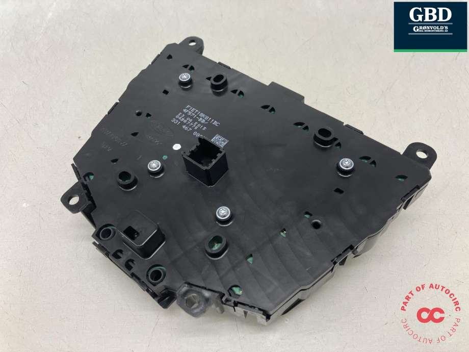 Bilstereo betjeningspanel til Ford Focus 2014-2018 (Type III, Fase 2) (1924167|F1ET-18K811-BD|F1ET-18K811-BC)