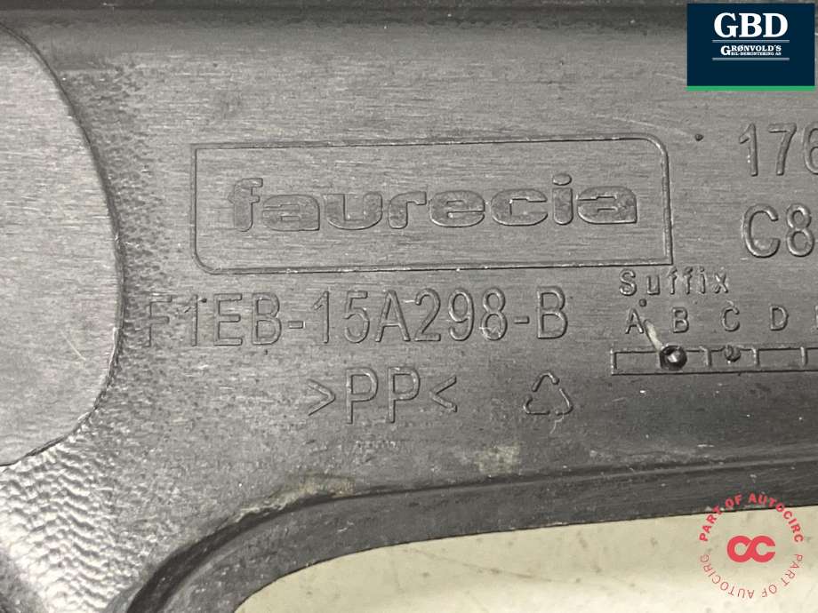 Grill høyre til Ford Focus 2014-2018 (Type III, Fase 2)  (1873303|F1EB-15A298-BC|F1EB-15A298-B)