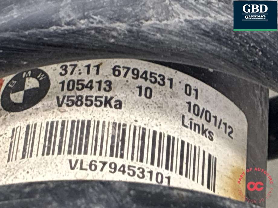 Fjærbein venstre foran til BMW X5 2007-2013 (E70) (E70) (37 11 6 794 531|37.11 6794531|105413)