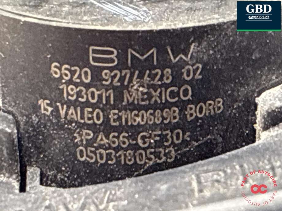 Parkeringssensor foran til BMW X5 2013-2018 (F15) (F15) (66 20 9 274 428|6620 927 4428 02|)