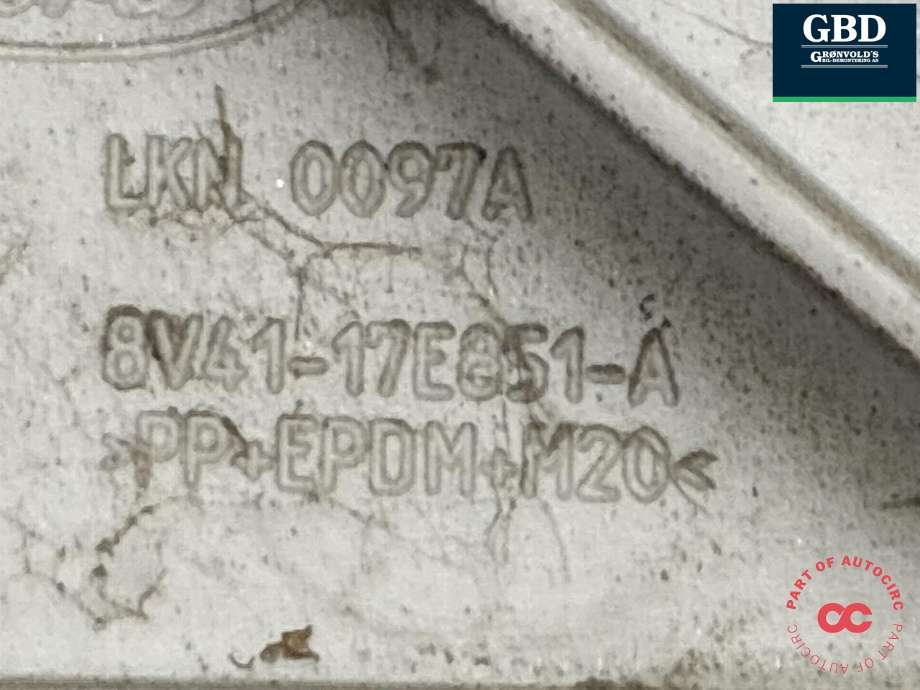 Støtfanger bak feste til Ford Kuga 2008-2012 (Type I)  (1712107|8V41-17E850-AE|8V41-17E851-A)
