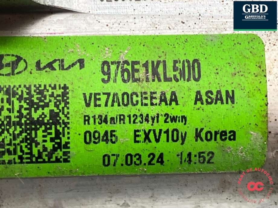 Aircondition diverse til Hyundai Kona 2024-->> (Type II) (25670-HF000|976E1KL500|)