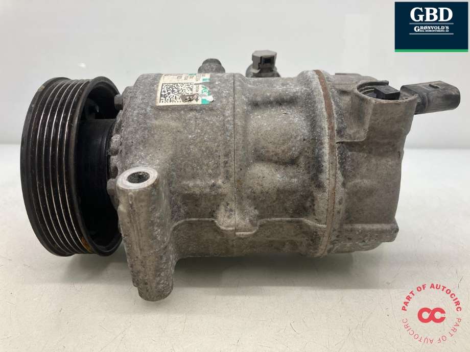 Aircondition kompressor til VW Caddy 2010-2015 (Type III, Fase 2)  (SANDEN|1K0 820 808 F|5K0 820 803)