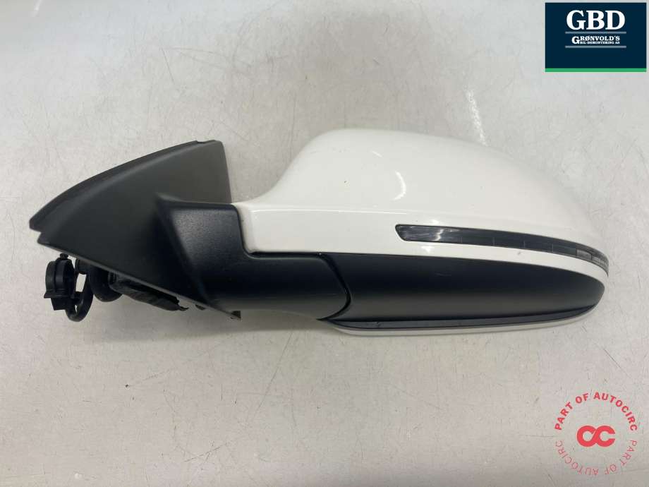 Speil venstre til Audi Q3 2011-2014 (Type I, Fase 1) (8U1 857 409 F|8U1 857 409 F SP9|)