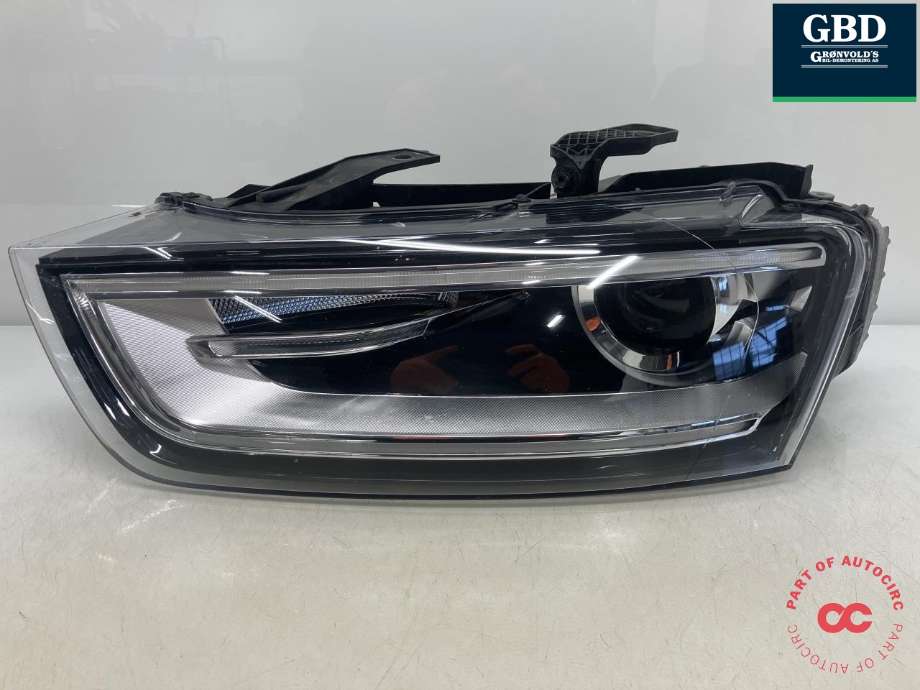 Frontlykt venstre xenon til Audi Q3 2011-2014 (Type I, Fase 1) (8U0 941 043|)