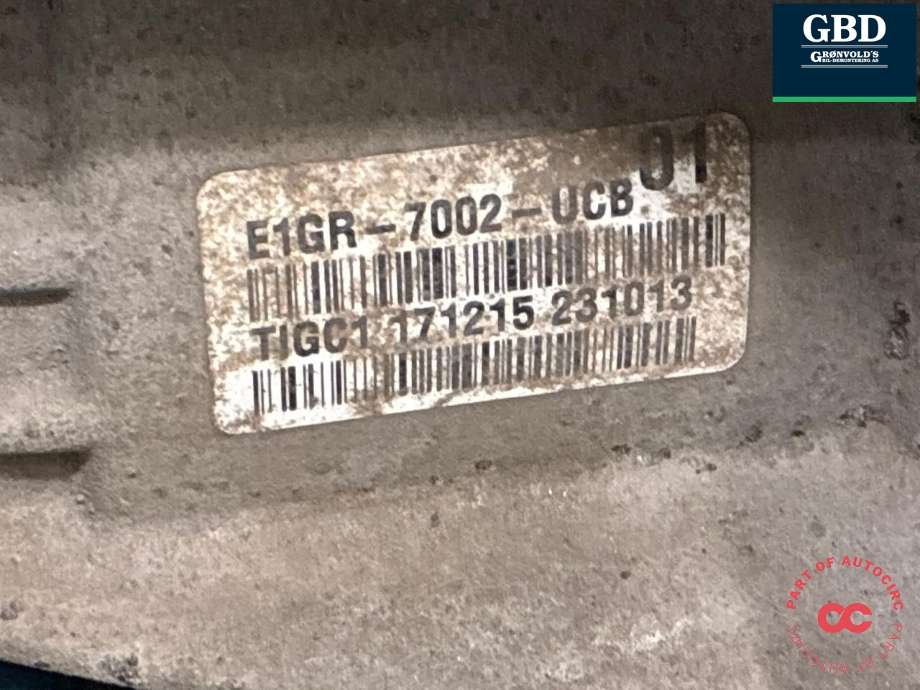 Girkasse manuell 6-trinn til Ford S-Max 2015-->> (Type II) (1903681|E1GR-7002-UCB|)