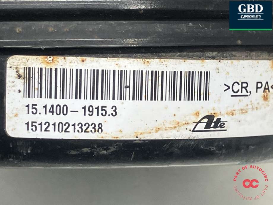 Fjær bak nivå luftpute/belg til Volvo XC90 2015-2025 (Type II)  (31476427|15.1400-1915.3|)