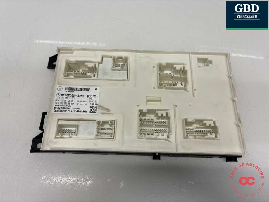 Styreenhet (SAM - Signal Acquisition Module) til Mercedes A-Klasse 2012-2018 (W176) (W176) (A 246 900 08 08|A 1769001101|A 1769012000)