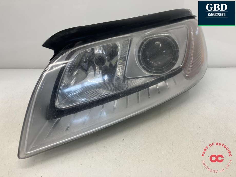 Frontlykt venstre xenon til Volvo V70 2007-2013 (Type III, Fase 1) (31214415|31214347|)