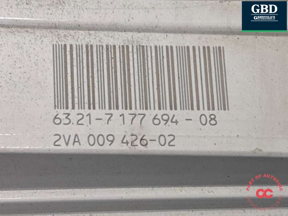 Baklykt høyre ytre til BMW 5-Serie 2003-2010 (E60/E61) (E60/E61) (63 21 7 177 694|)