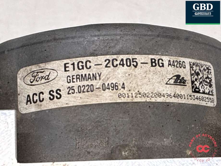ABS sentral til Ford S-Max 2015-->> (Type II) (2116624|E1GC-2C405-NE|E1GC-2C405-BG)