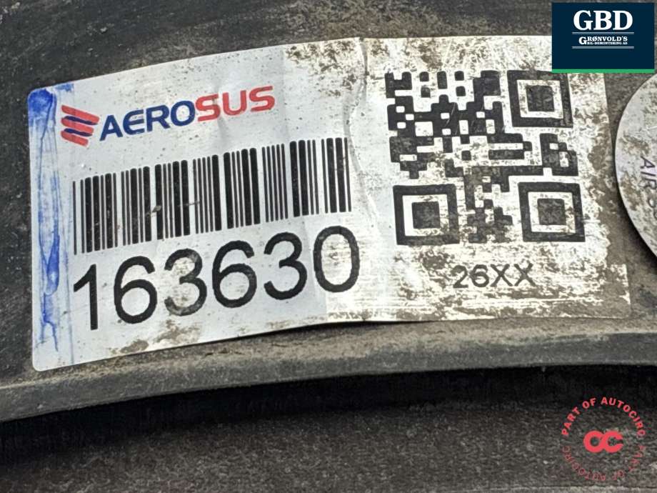 Fjær bak nivå luftpute/belg til BMW X5 2007-2013 (E70) (E70) (37 12 6 790 078|)
