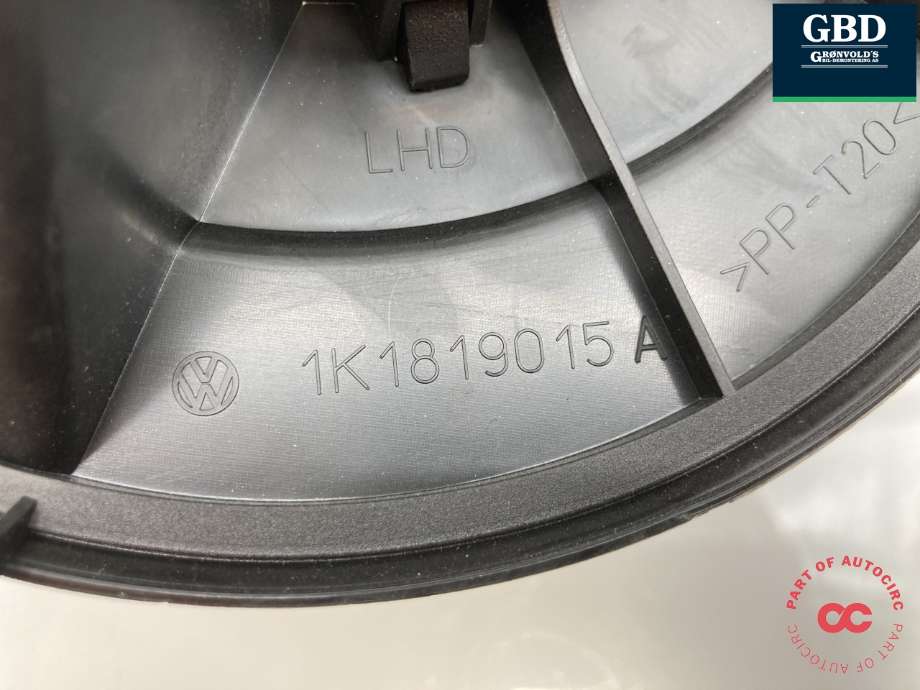 Varmeapparat motor til VW Caddy 2004-2010 (Type III, Fase 1) (1K1 819 015 F|1K1 819 015|)