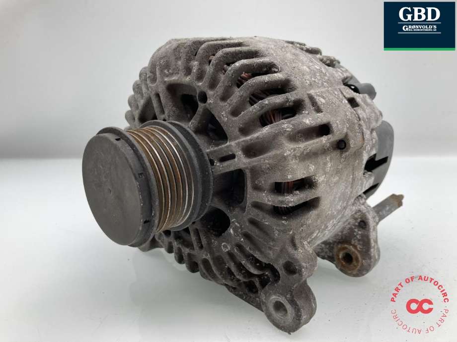 Dynamo diesel til VW Caddy 2004-2010 (Type III, Fase 1)  (06F 903 023 F|06F 903 023 FX .06F 903 023 HX|JZW 903 021 QX)