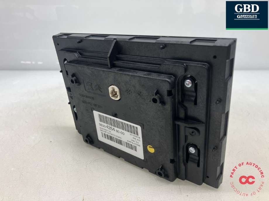 Bilstereo navigasjon skjerm til Citroën Berlingo 2019-->> (Type III) (98 304 264 80|503018801102|)