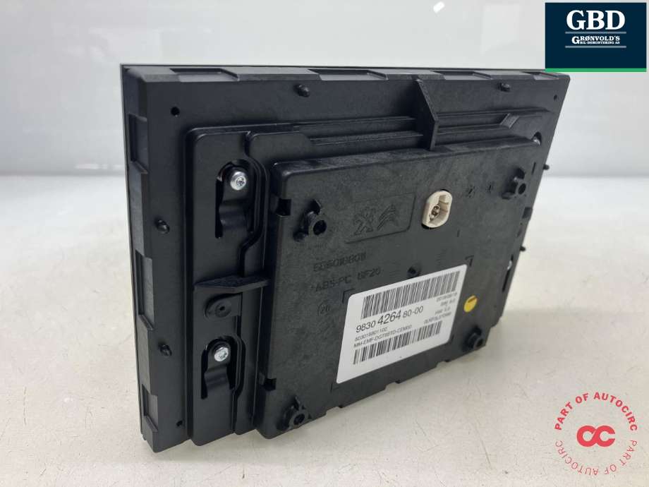Bilstereo navigasjon skjerm til Citroën Berlingo 2019-->> (Type III) (98 304 264 80|503018801102|)