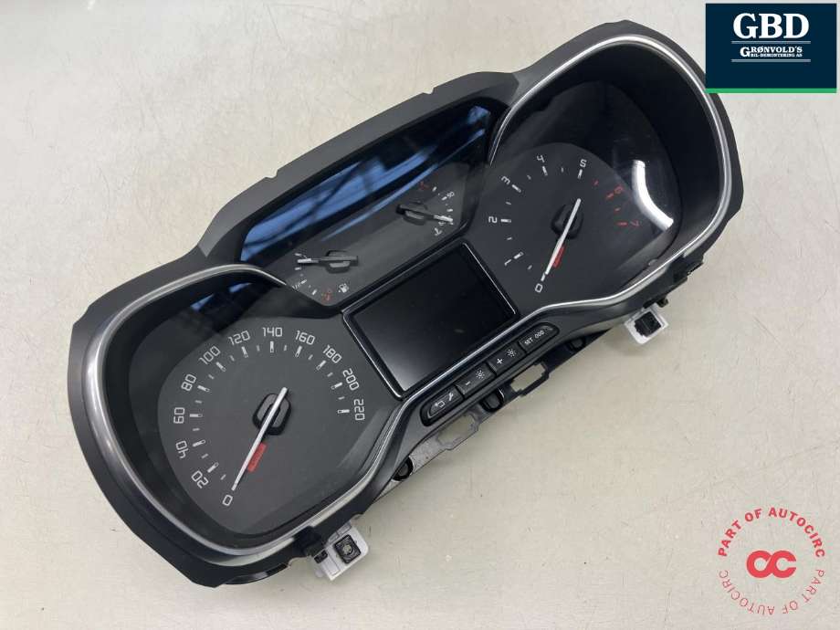 Instrumentpanel til Citroën Berlingo 2019-->> (Type III)  (98 380 936 80|98 309 521 80|)