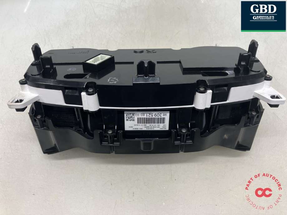 Instrumentpanel til Citroën Berlingo 2019-->> (Type III)  (98 380 936 80|98 309 521 80|)
