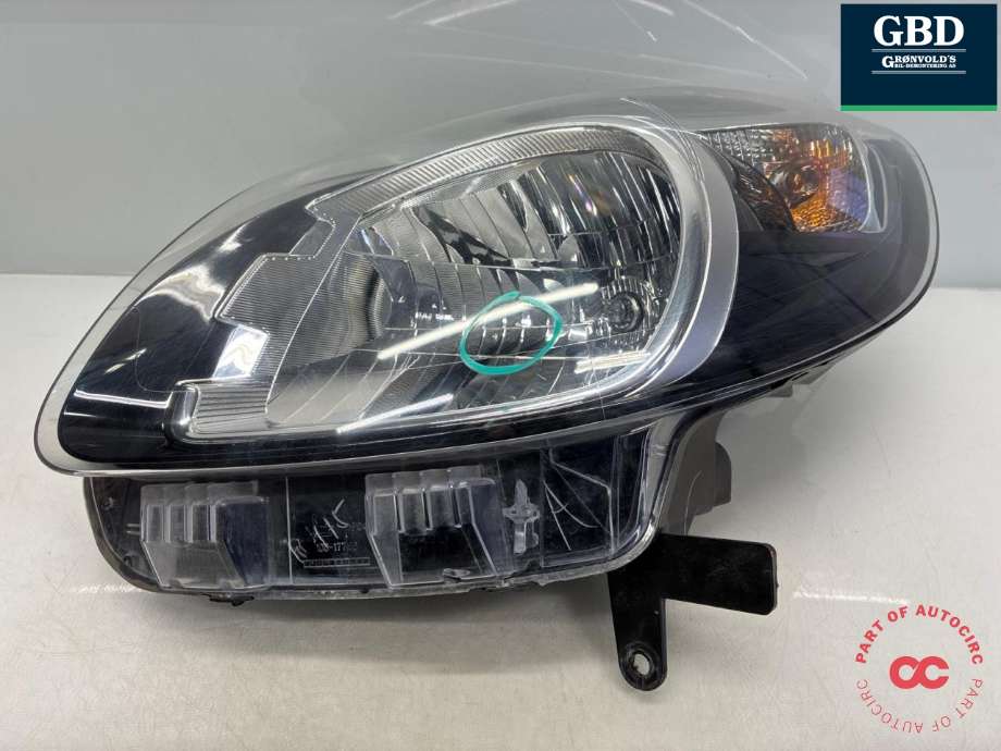 Frontlykt venstre halogen til Renault Kangoo 2008-2021 (Type II) (260607949R|26060 1525R|)
