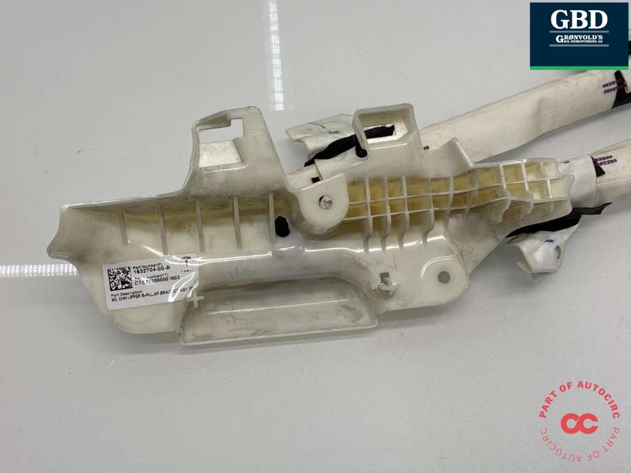 Airbag gardin høyre til Tesla Model 3 2018-2023 (Fase 1)  (1077828-CN-E|1077828-CN-F|1632704-00-B)