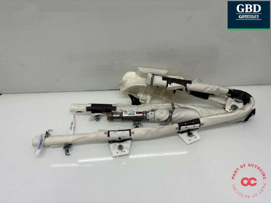 Airbag gardin høyre til Tesla Model 3 2018-2023 (Fase 1)  (1077828-CN-E|1077828-CN-F|1632704-00-B)