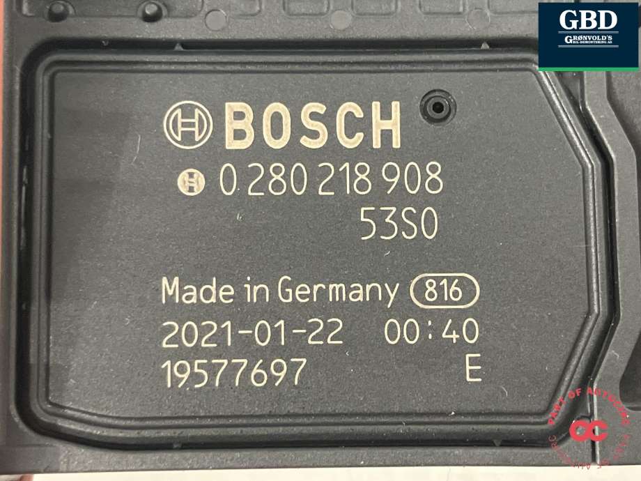 Luftmengde/luftmassemåler til Suzuki Vitara 2015-->> (Type IV)  (BOSCH|13800-53S00-000|0 280 218 908|)