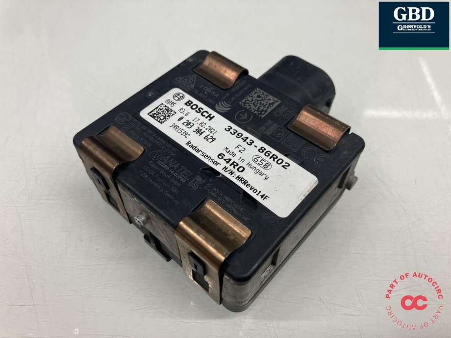 Sensor radar til Suzuki Vitara 2015-->> (Type IV) (BOSCH|33943-86R02-000|33943-86R02|0 203 304 629)